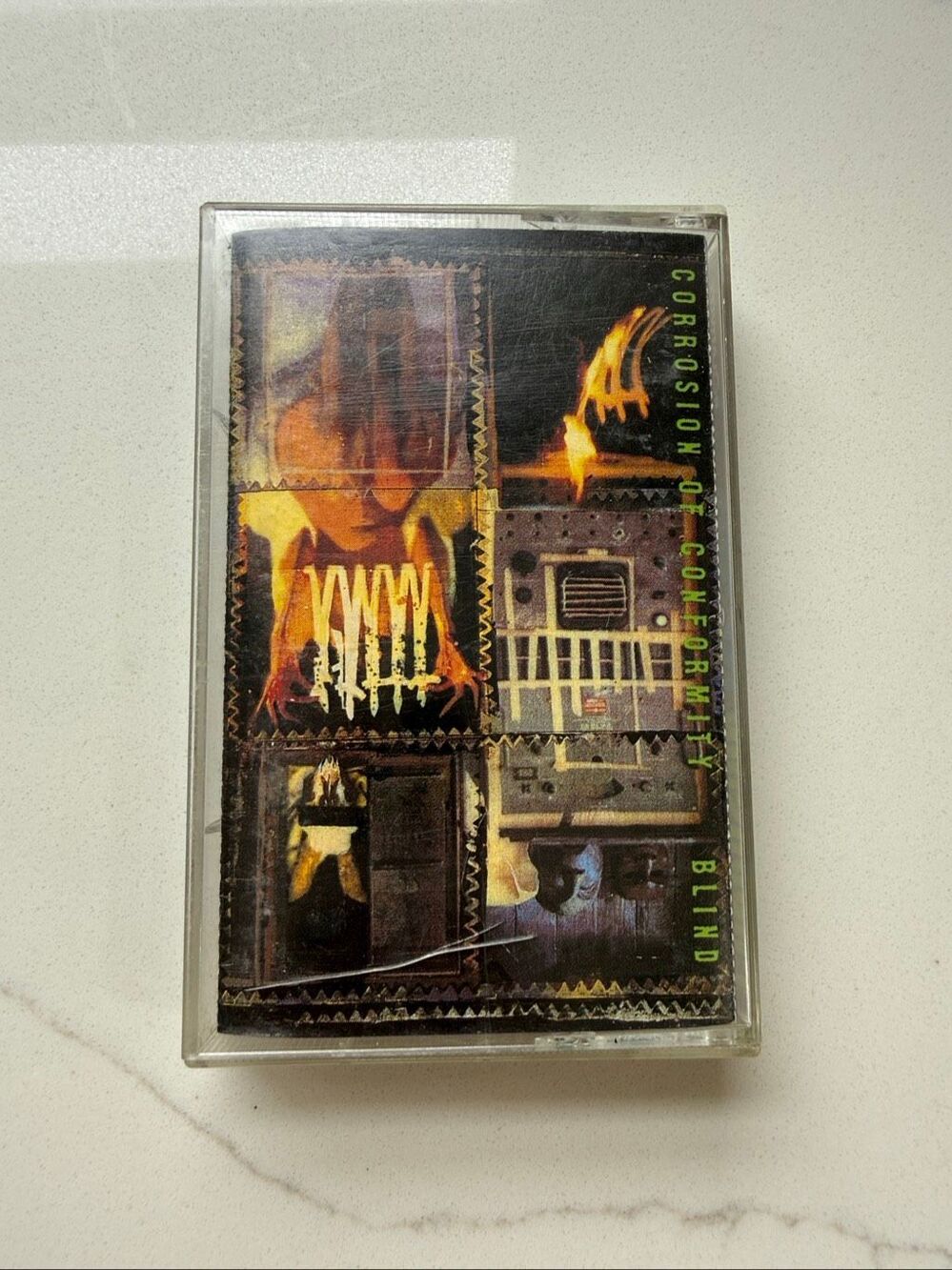1991 vintage Corrosion of Conformity Blind Cassette